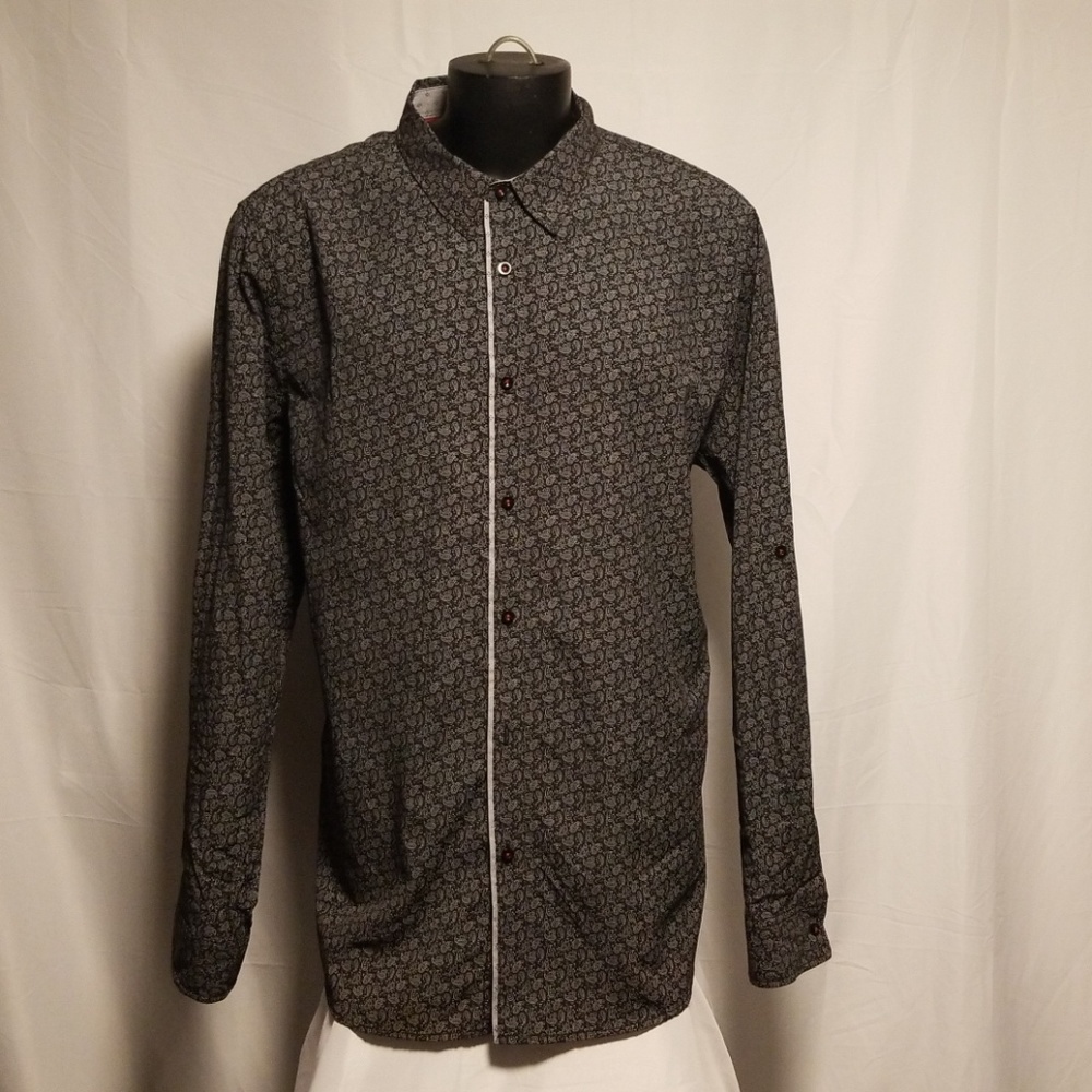 Eighty Eight Platinum mens long sleeve shirt xxl